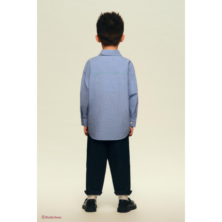 Рубашка в клетку butterbear ©