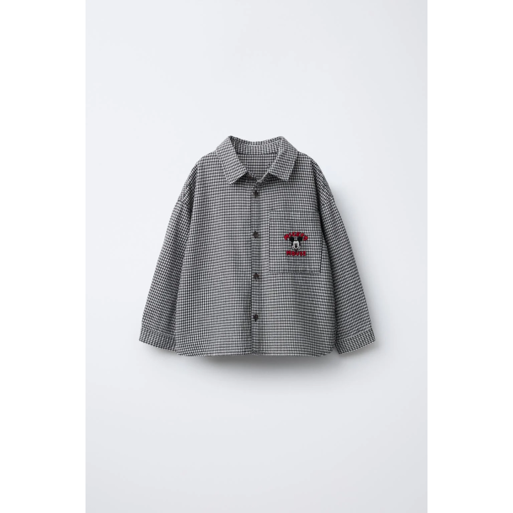 РУБАШКА В КЛЕТКУ С МИККИ МАУСОМ © DISNEY