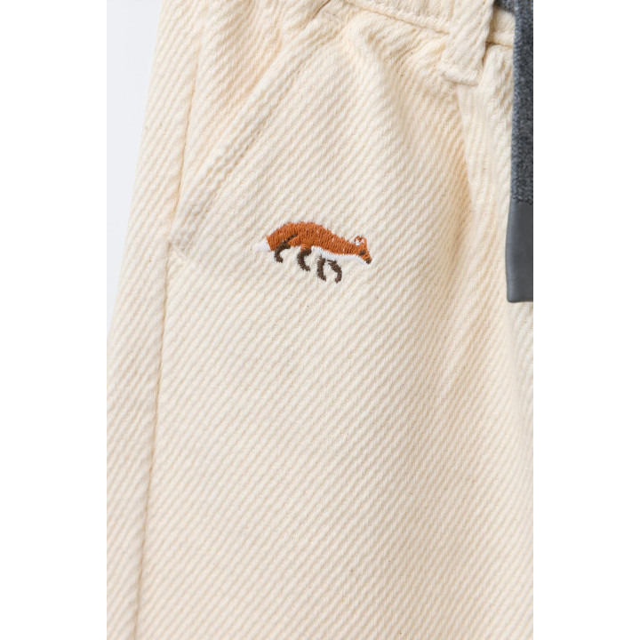 БРЮКИ BAGGY SOFT TOUCH С ВЫШИВКОЙ В ВИДЕ ЖИВОТНЫХ