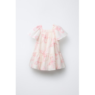 ПЛАТЬЕ С ВЫШИВКОЙ В ВИДЕ БАНТОВ