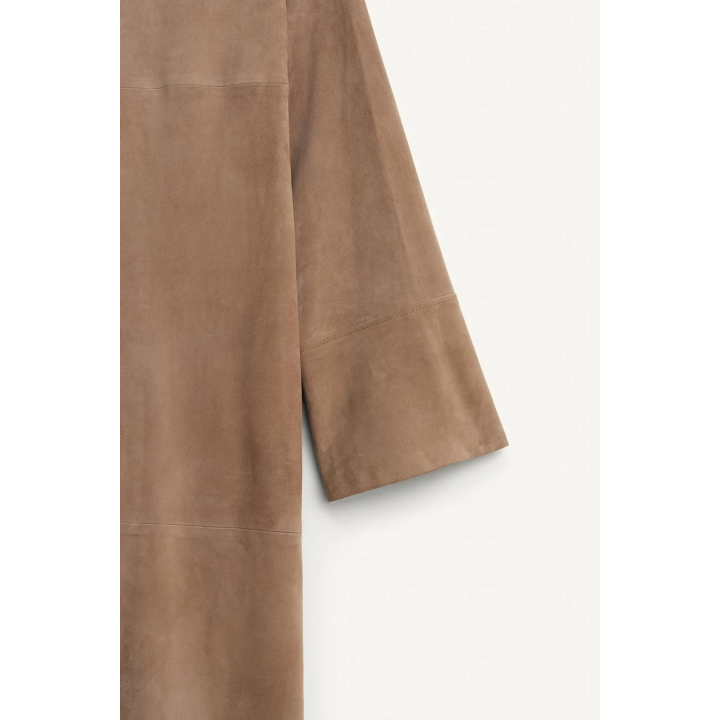 100% SUEDE LEATHER COAT LIMITED EDITION