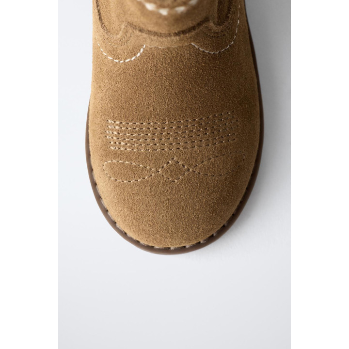 КОЖАНЫЕ САПОГИ В КОВБОЙСКОМ СТИЛЕ