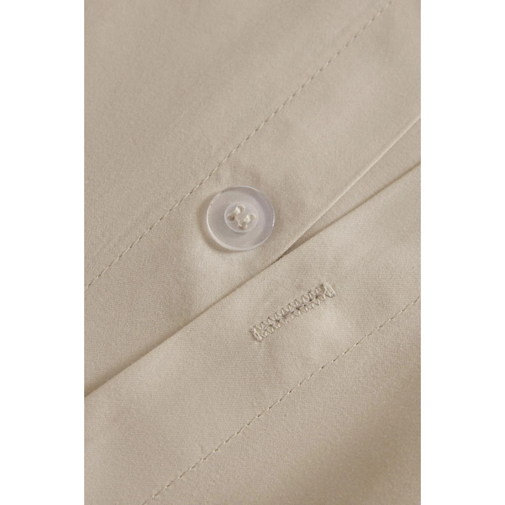 SATEEN DUVET COVER WITH TRIM