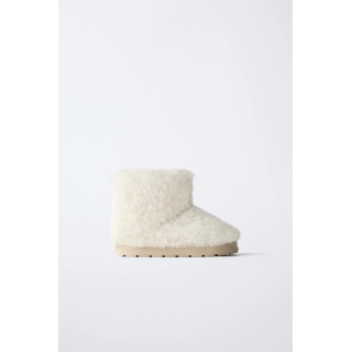 СНЕЖНЫЕ БОТИНКИ ИЗ ИСКУССТВЕННОГО МЕХА