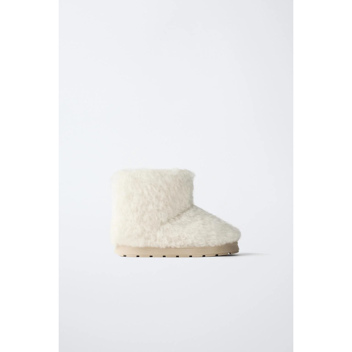 СНЕЖНЫЕ БОТИНКИ ИЗ ИСКУССТВЕННОГО МЕХА