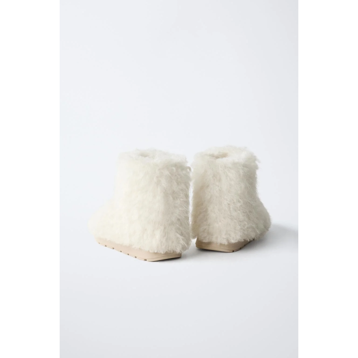 СНЕЖНЫЕ БОТИНКИ ИЗ ИСКУССТВЕННОГО МЕХА