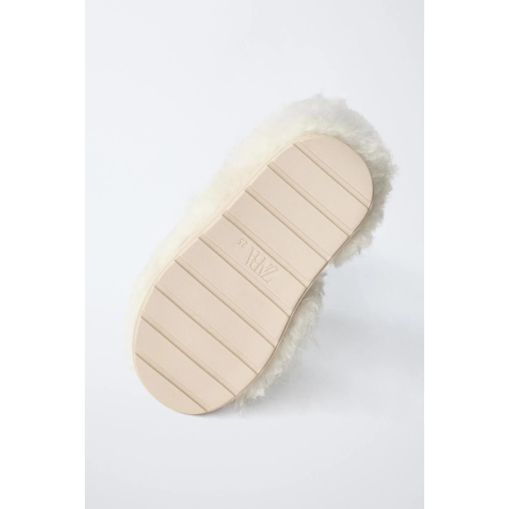 СНЕЖНЫЕ БОТИНКИ ИЗ ИСКУССТВЕННОГО МЕХА