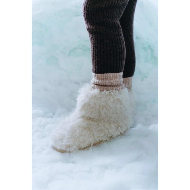 СНЕЖНЫЕ БОТИНКИ ИЗ ИСКУССТВЕННОГО МЕХА