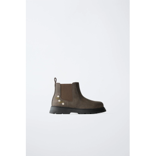 Ботинки челси с цветочнойвышивкой