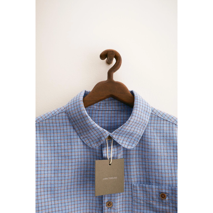 ZARA TIMELESS - РУБАШКА В КЛЕТКУ