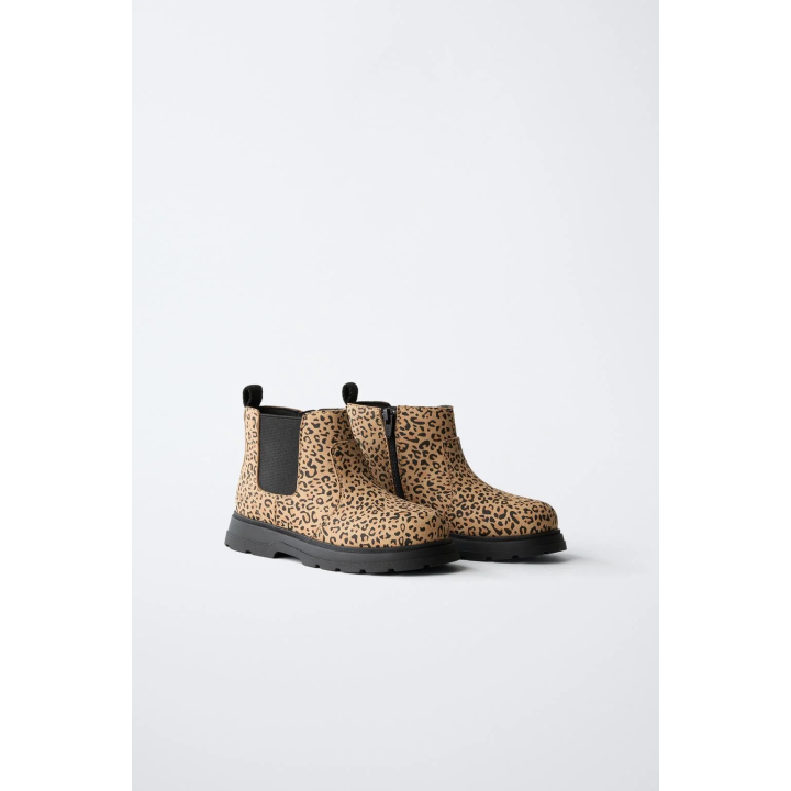 БОТИНКИ ЧЕЛСИ С АНИМАЛИСТИЧЕСКИМ ПРИНТОМ