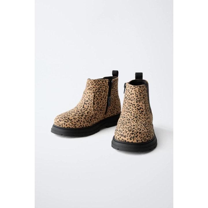 БОТИНКИ ЧЕЛСИ С АНИМАЛИСТИЧЕСКИМ ПРИНТОМ