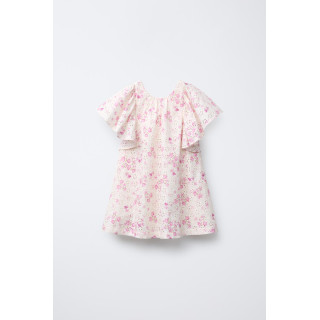 ПЛАТЬЕ ШИФФЛИ С ЦВЕТОЧНЫМ ПРИНТОМ