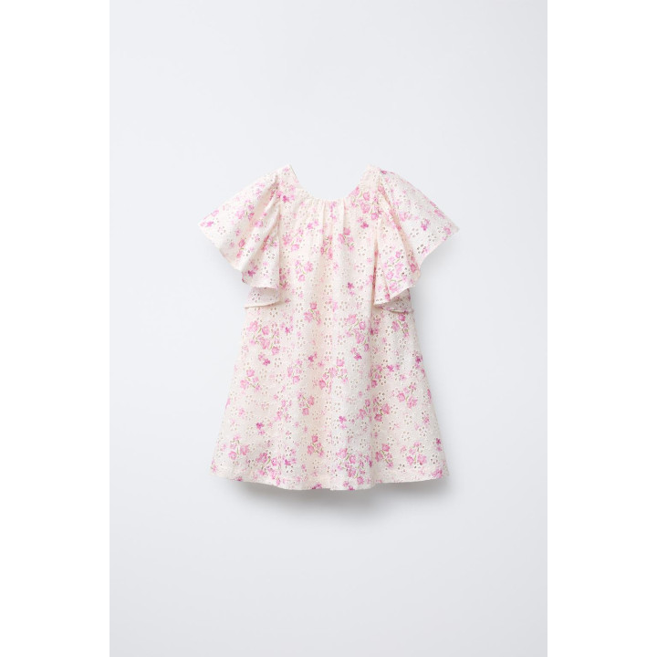 ПЛАТЬЕ ШИФФЛИ С ЦВЕТОЧНЫМ ПРИНТОМ