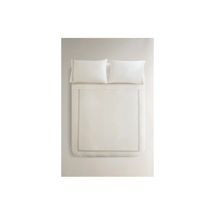 SATEEN DUVET COVER WITH BORDER (300 THREAD COUNT)