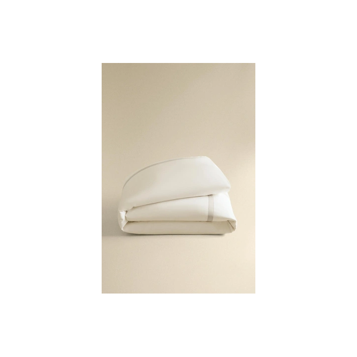 SATEEN DUVET COVER WITH BORDER (300 THREAD COUNT)