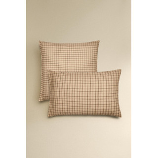 Наволочка из фланели в клетку