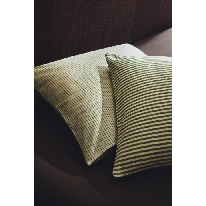 Пододеяльник в полоску из фланели