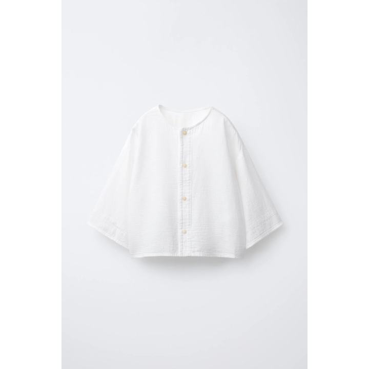 РУБАШКА С ШИРОКИМИ РУКАВАМИ