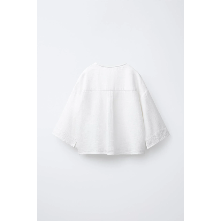 РУБАШКА С ШИРОКИМИ РУКАВАМИ