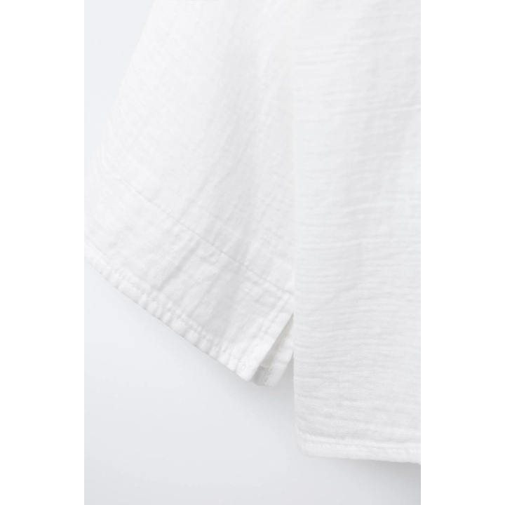 РУБАШКА С ШИРОКИМИ РУКАВАМИ