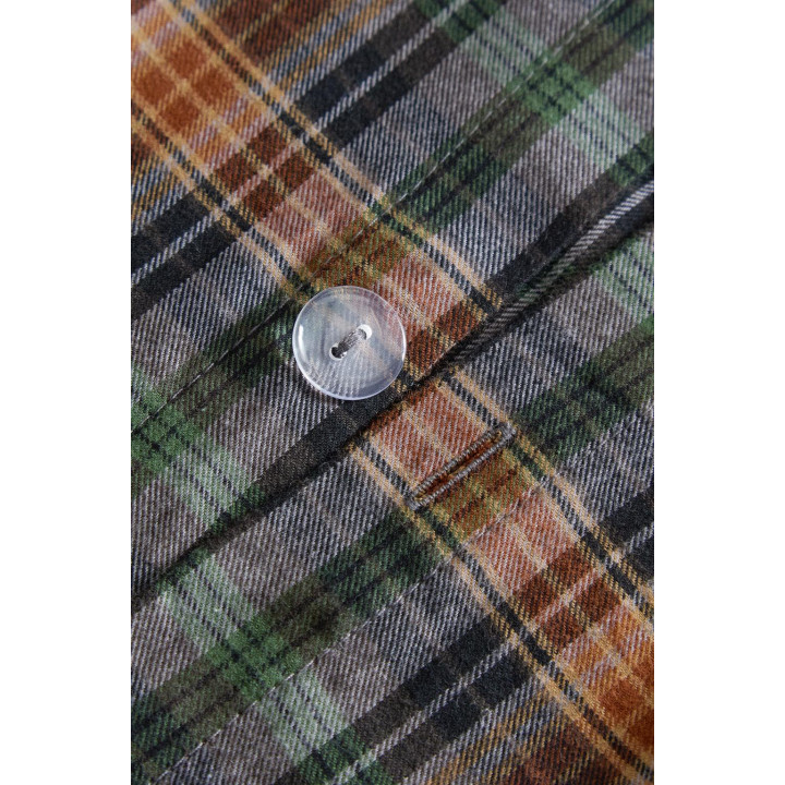 Чехол для одеяла из фланели в клетку