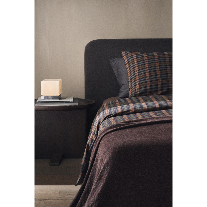 Чехол для одеяла из фланели в клетку