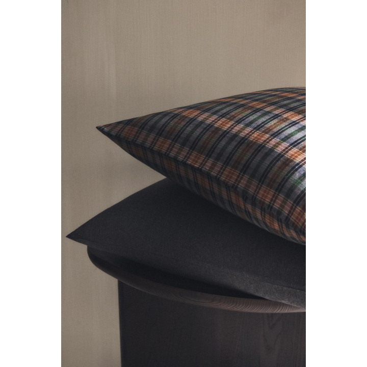 Наволочка из фланели в клетку