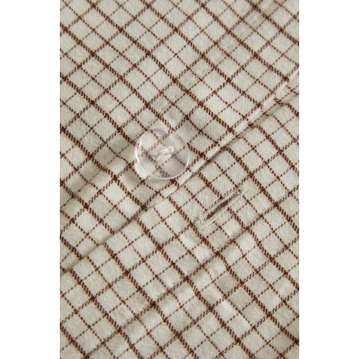 Плед из фланели в клетку