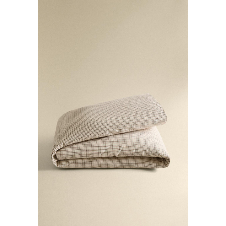 Плед из фланели в клетку