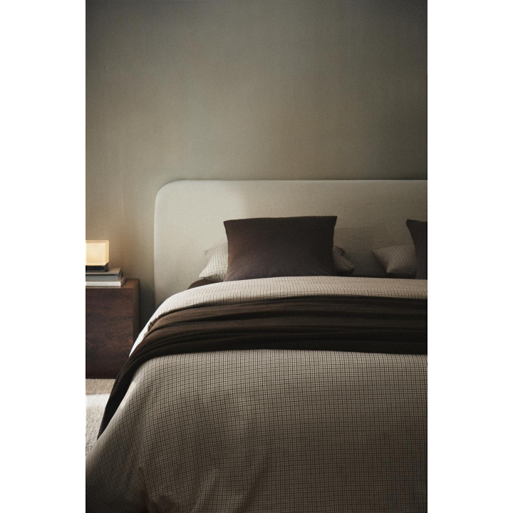 Плед из фланели в клетку