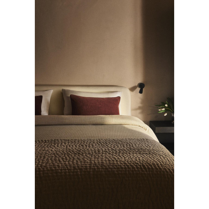 Плед из фланели в клетку