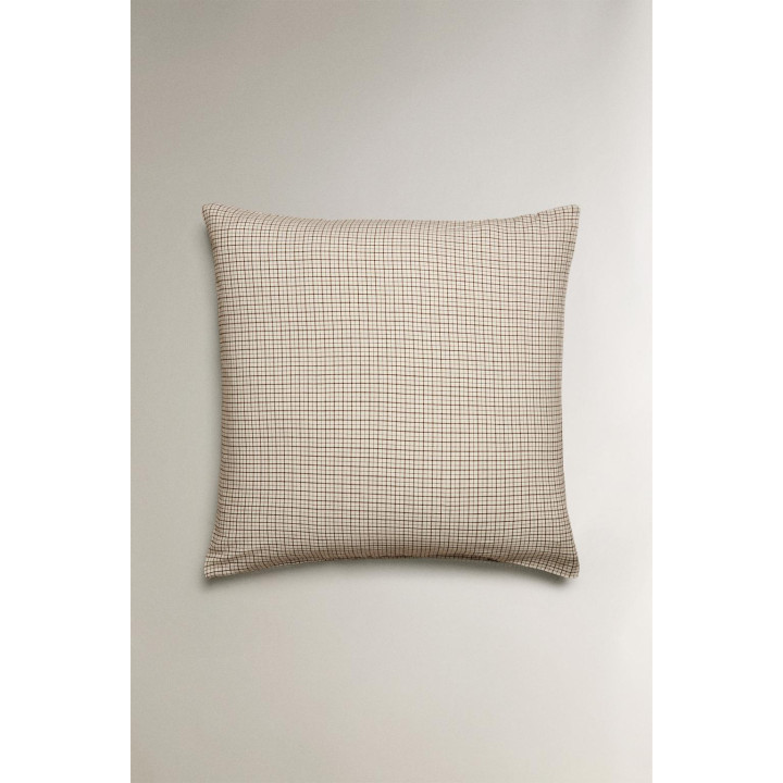 Фланелевая наволочка в клетку