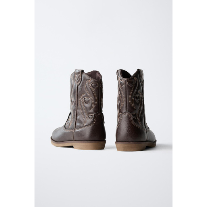 КОВБОЙСКИЕ САПОГИ С ВЫШИВКОЙ