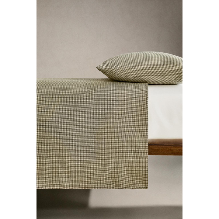 Рождественское одеяло dyed thread check