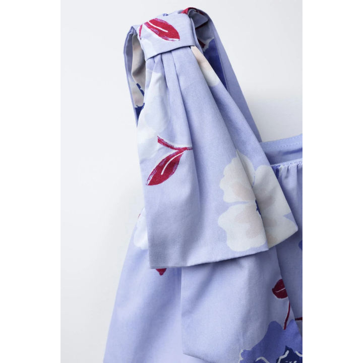 АСИММЕТРИЧНЫЙ ТОП С ЦВЕТОЧНЫМ ПРИНТОМ