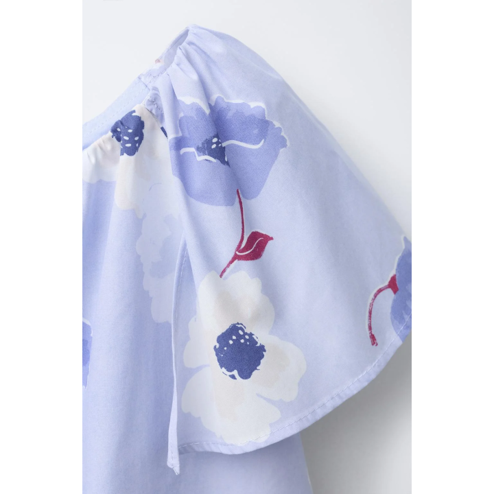 АСИММЕТРИЧНЫЙ ТОП С ЦВЕТОЧНЫМ ПРИНТОМ