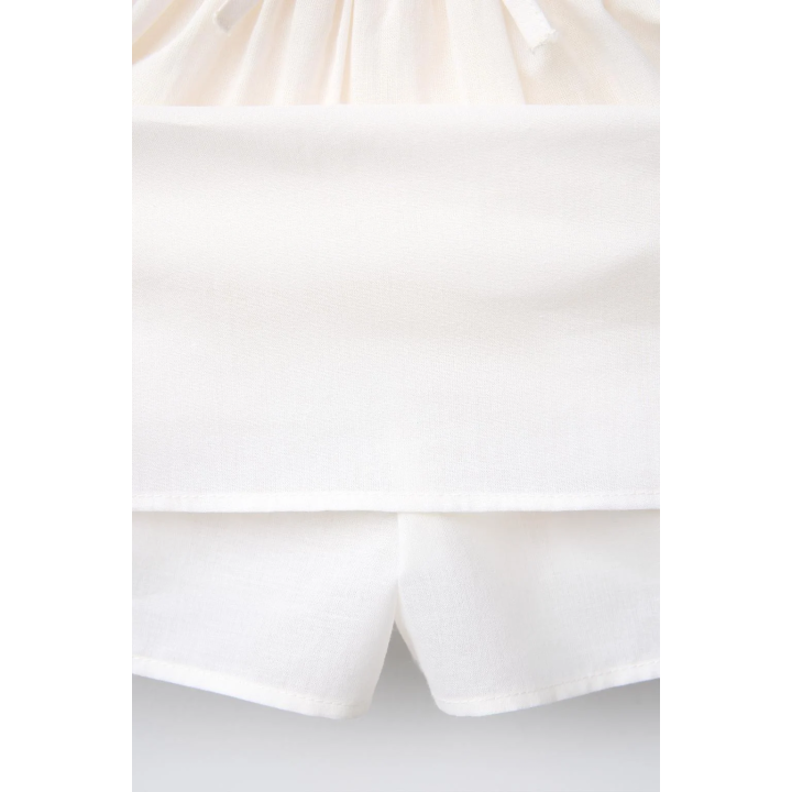 ЮБКА-ШОРТЫ С ЦВЕТОЧНЫМ ПРИНТОМ