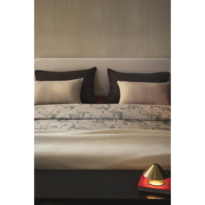 Рождественский пододеяльник из перкаля с рисунком туал де жуй