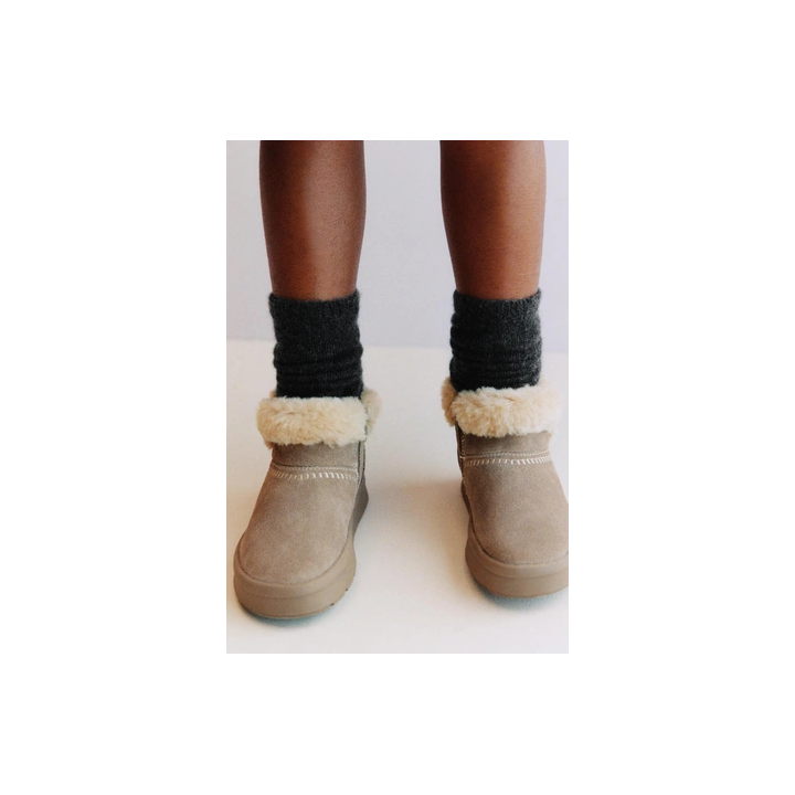 ЗИМНИЕ КОЖАНЫЕ БОТИНКИ