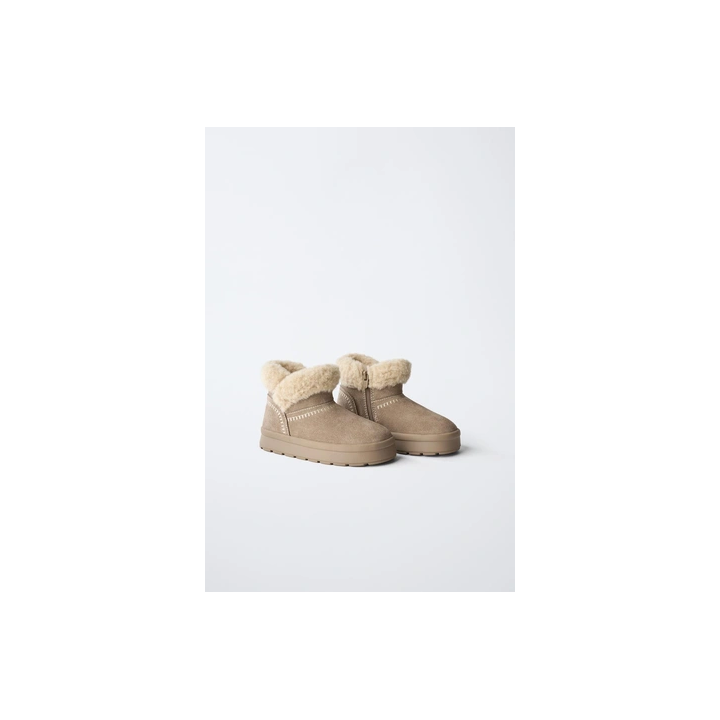 ЗИМНИЕ КОЖАНЫЕ БОТИНКИ