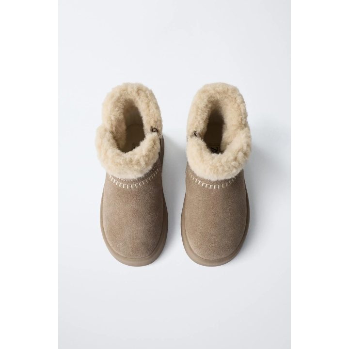 ЗИМНИЕ КОЖАНЫЕ БОТИНКИ