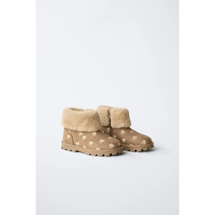 САПОГИ ИЗ ИСКУССТВЕННОГО МЕХА MINNIE MOUSE © DISNEY