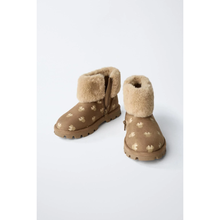 САПОГИ ИЗ ИСКУССТВЕННОГО МЕХА MINNIE MOUSE © DISNEY