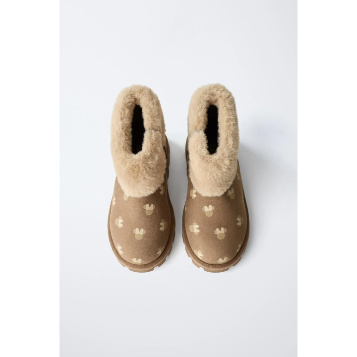 САПОГИ ИЗ ИСКУССТВЕННОГО МЕХА MINNIE MOUSE © DISNEY