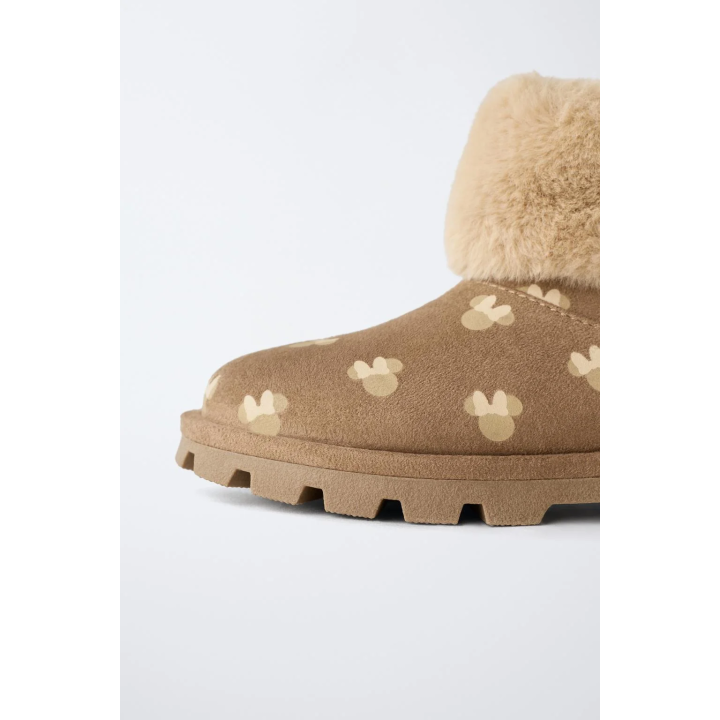 САПОГИ ИЗ ИСКУССТВЕННОГО МЕХА MINNIE MOUSE © DISNEY