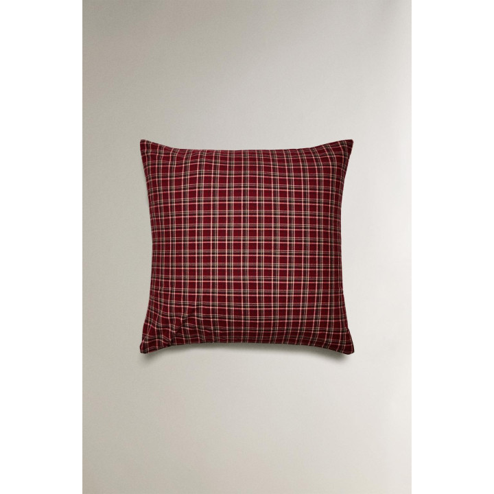 Пододеяльник из рождественской фланели в красную клетку