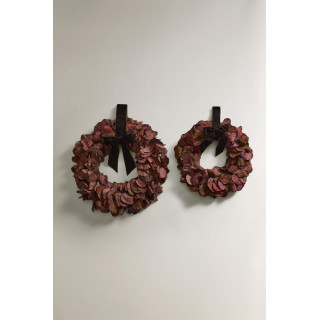 Рождественский венок из эвкалипта