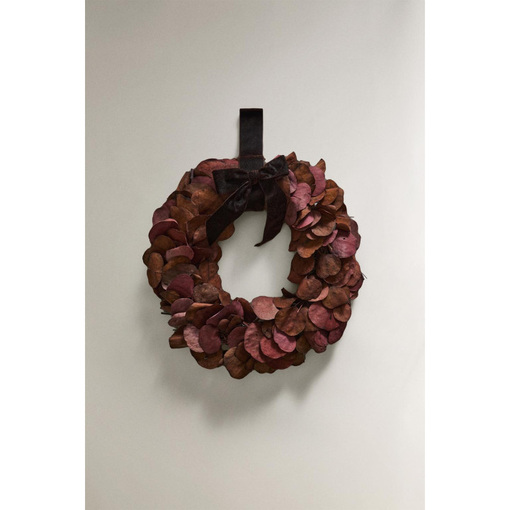 Рождественский венок из эвкалипта