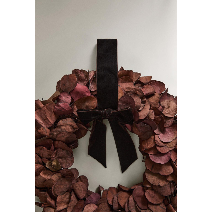 Рождественский венок из эвкалипта